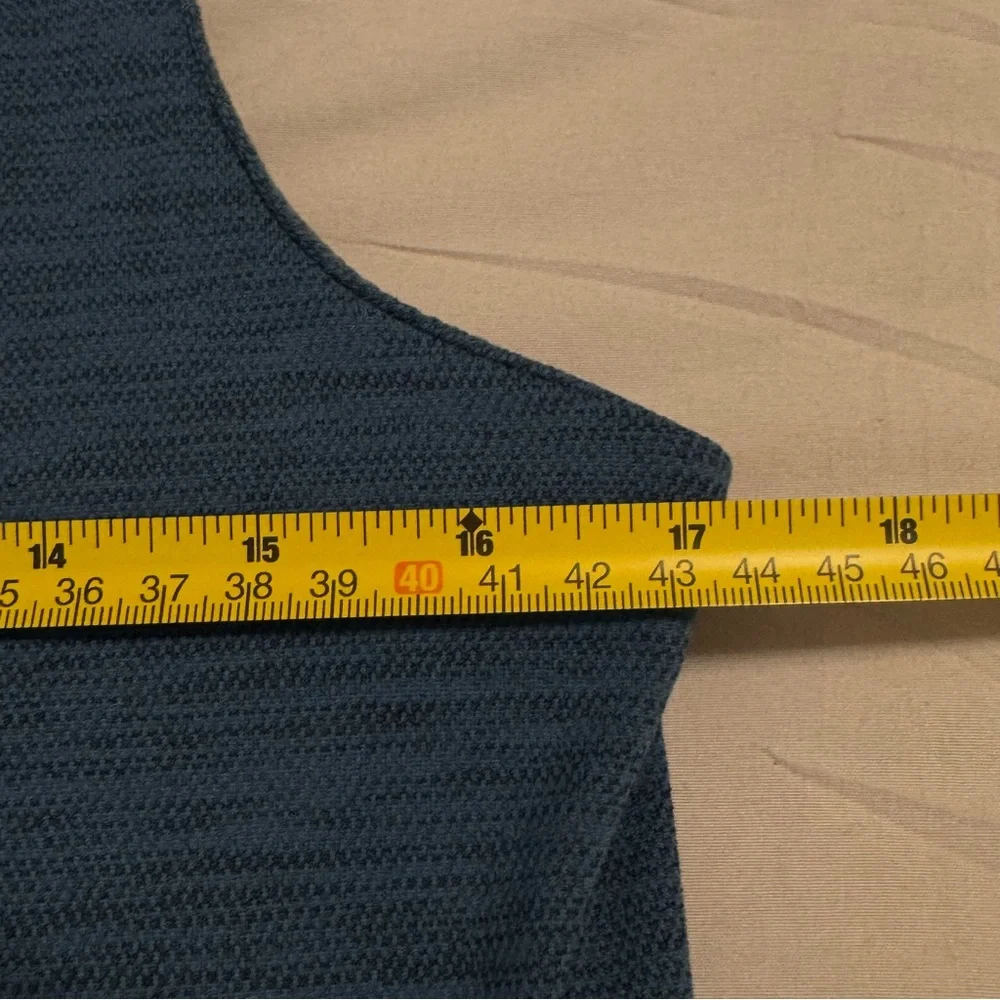 Toad&Co SMU Tech Tomboy Tank Dress Sleeveless Blue Athletic Granola Self Bra M - Picture 6 of 10